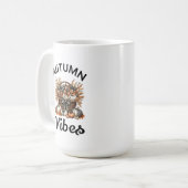 Mug Panier citrouille vibes d'automne (Devant gauche)