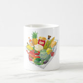 Mug Panier d'achat supermarché