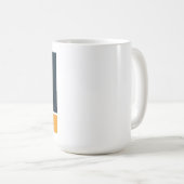 Mug Panier de basket à trois points horloge à zéro (Devant droit)