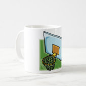 Mug Panier De Basketball Sports Backboard Et Net (Devant gauche)