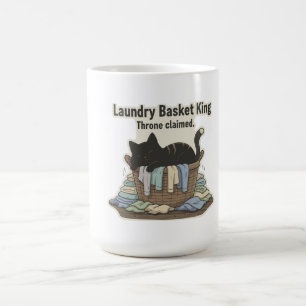 Mug Panier de blanchisserie T-shirt King