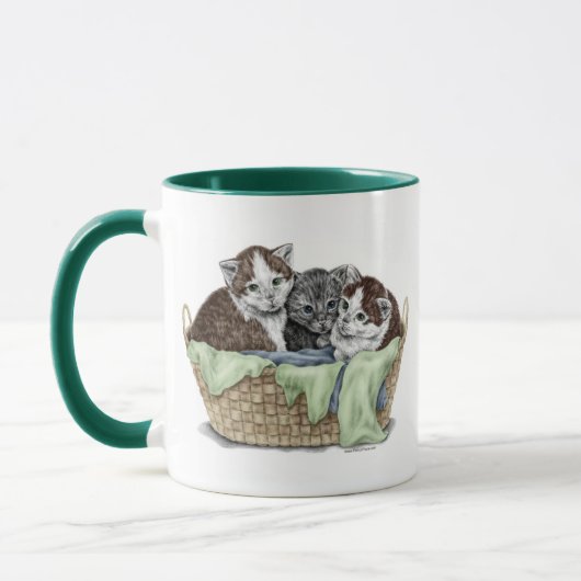 Mug Panier de chatons (Gauche)