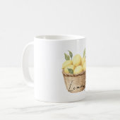 Mug Panier de citrons (Devant gauche)