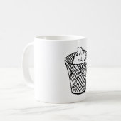 Mug Panier de déchets (Devant gauche)