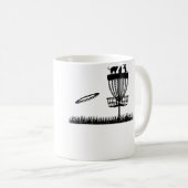 Mug Panier de Disc Golf avec des Chats - Disc Golfeur (Devant droit)