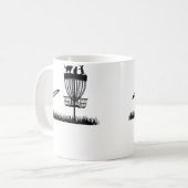 Mug Panier de Disc Golf avec des Chats - Disc Golfeur (Devant gauche)