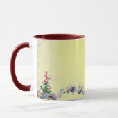 Mug PANIER DE FLEURS ROMANTICA AVEC PANNEAUX Jaunes Fl (Gauche)