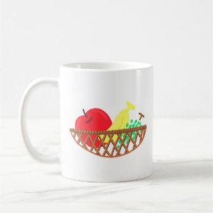 Mug Panier de fruits frais Cadeau de cuisine