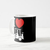 Mug Panier de golf I Heart (Love) (Devant gauche)