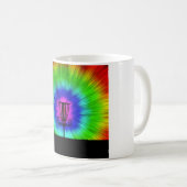 Mug Panier de golf Tie Dye Disk (Devant droit)