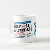 Mug Panier de membre de transport de carte de (Devant gauche)