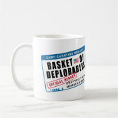 Mug Panier de membre de transport de carte de (Gauche)