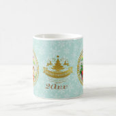 Mug Panier de Noël Vintage adorable (Centre)