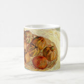 Mug Panier de pommes à Pissarro par Vincent van Gogh (Devant droit)