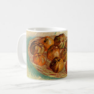 Mug Panier de pommes à Pissarro par Vincent van Gogh