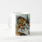 Mug Panier de pommes Still Life Cezanne Peinture Art (Devant gauche)