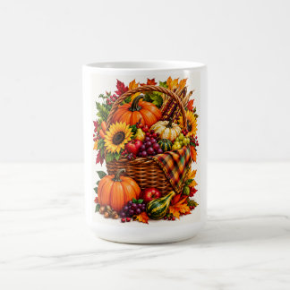 Mug Panier de récolte d'automne