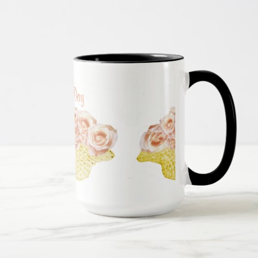 Mug Panier de Rose (Droite)