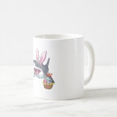 Mug Panier d'oeufs de Pâques aux oreilles de lapin req (Devant droit)