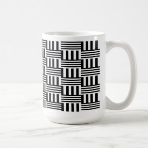 Mug Panier noir et blanc