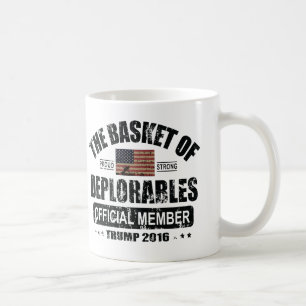 Mug Panier officiel de membre de Deplorables