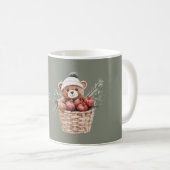 Mug Panier Ours en Peluche Grenades (Devant droit)