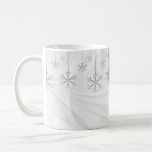 Mug Paniers de neige (blanc)