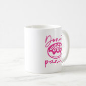 Mug Panique de beignes (Devant droit)