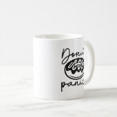 Mug Panique de beignes (Devant droit)