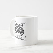 Mug Panique de beignes (Devant gauche)
