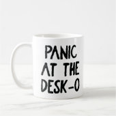 Mug "Panique sur le bureau O" 🖥️ de la boue 😱 (Gauche)