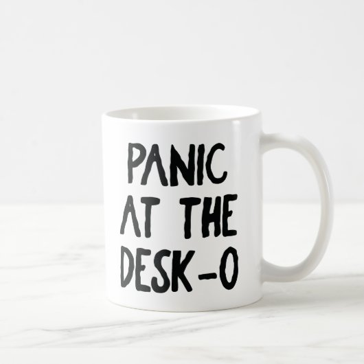 Mug "Panique sur le bureau O" 🖥️ de la boue 😱 (Droite)
