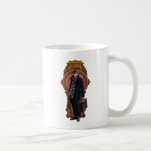 Mug Panneau Art nouveau permanent NEWT SCAMANDER™ (Droite)
