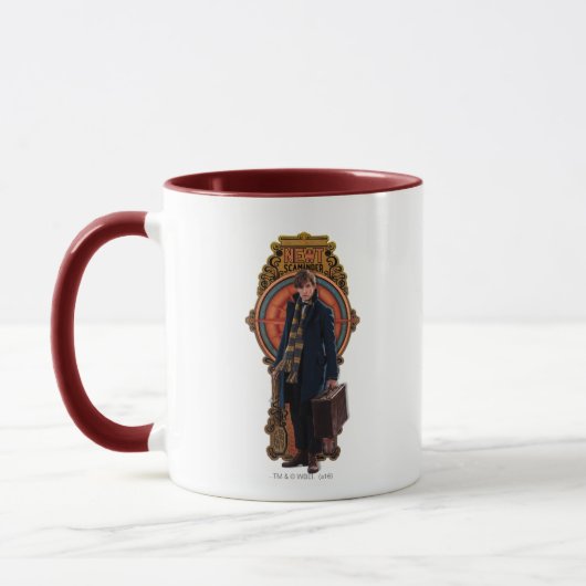 Mug Panneau Art nouveau permanent NEWT SCAMANDER™ (Gauche)