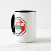 Mug Panneau Chibi "Stop The Joker" (Devant gauche)