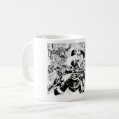 Mug Panneau comique nocturne le plus noir (Devant gauche)