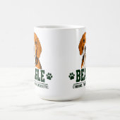 Mug 🐾 Panneau d'amour de Beagle 🐾 (Centre)
