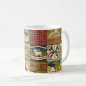 Mug Panneau d'aventure et symbole patchw des territoir (Devant droit)