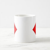 Mug Panneau d'avertissement inflammable (Centre)
