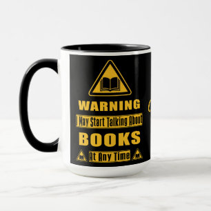 Mug Panneau d'avertissement personnalisé pour amateur