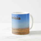 Mug Panneau de chameaux, Tunisie (Devant droit)
