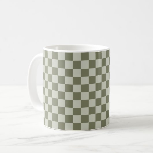 Mug Panneau de configuration Sage Green (Devant gauche)