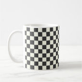 Mug Panneau de contrôle noir et blanc désactivé (Gauche)