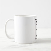 Mug Panneau de ligne d'arrêt (Gauche)