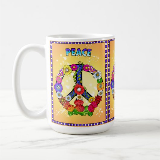 Mug Panneau de paix (Gauche)