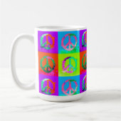 Mug Panneau de paix super teinture graffiti spray pein (Gauche)