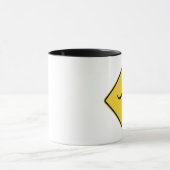 Mug Panneau de passage de kangourou (Centre)
