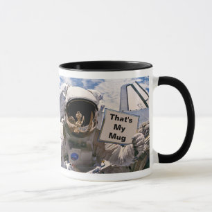 Mug Panneau de retenue des astronautes de la NASA - Aj