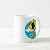 Mug Panneau de rue AVANT (Devant droit)