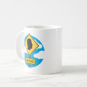 Mug Panneau de rue AVANT (Devant gauche)
